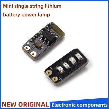 1/5/10 adet 3.7-4.2V ölçüm modülü 1 dize üçlü lityum pil güç göstergesi LED ışık mini pil seviyesi göstergesi LED ışık
