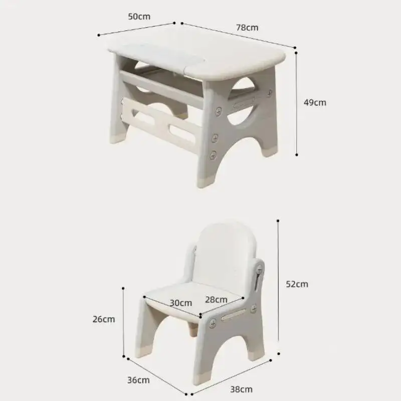 

Детский пластиковый стол и стул для учебы и игр, мебель для дома и детского сада, комплект для занятий