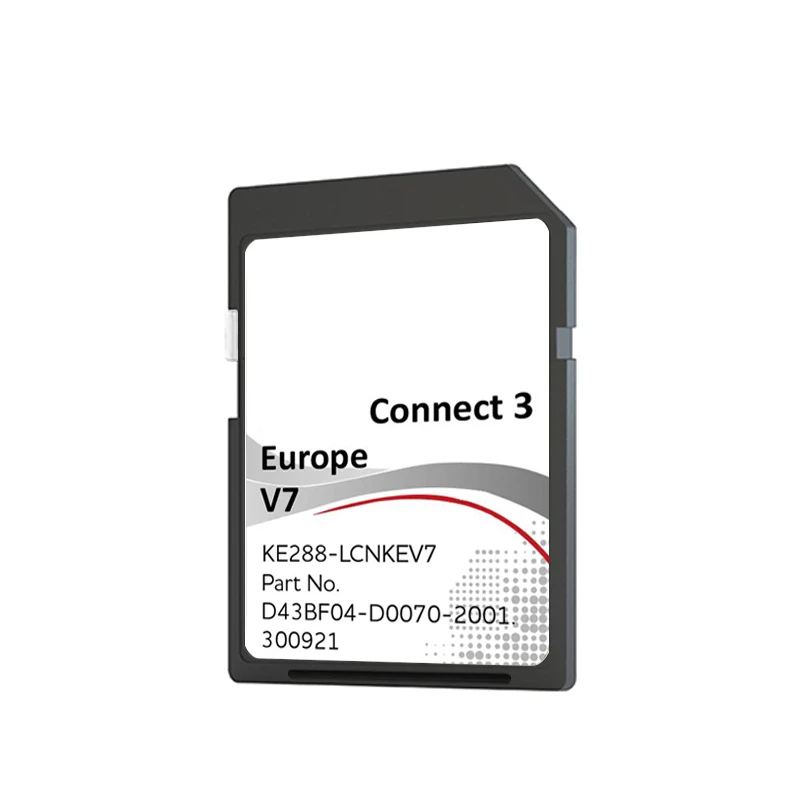 Europa Alemanha para Nissan C3V7 Navegação SD MAP Card 16GB Connect3 Versão de atualização