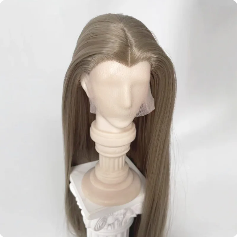 BJD Wigs Long Curly Hair for 1/3 1/4 Dolls SD MSD MDD Mohair Wigs Doll Gold Sliver Brown Pink White Hair