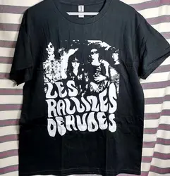 Les Rallizes Denude band short sleeve black T shirt Reprint NH7733 long or short sleeves