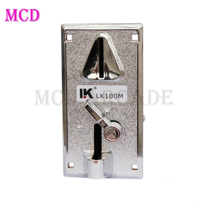 LK 100M+ Arcade Alloy Panel CPU Coin Acceptor Roll Down Programmable Coin Size Arcade Game Redemption Vending Machine