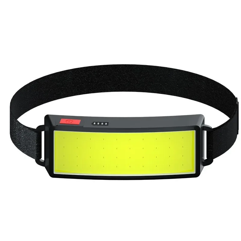 New Strong and High Brightness COB Headlight USB Charging Headworn Night Fishing Light Outdoor Riding Floodlight Headlight