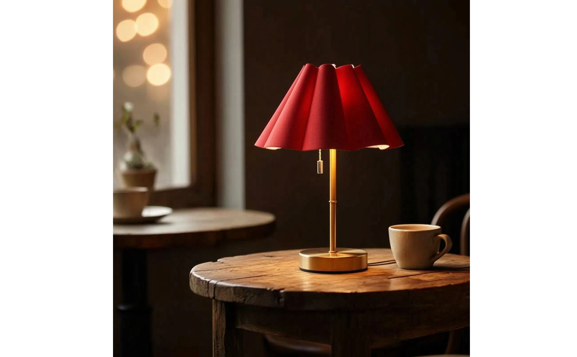 Table Lamp with Pleated Shade Compact Rechargeable Table Lamp Warm Glare-Glare-Reducing for Readers, Nightstand, Bedroom Table Lamp with Pleated Shade Compact Rechargeable Table Lamp Warm Glare-Glare-Reducing for Readers, Nightstand, Bedroom