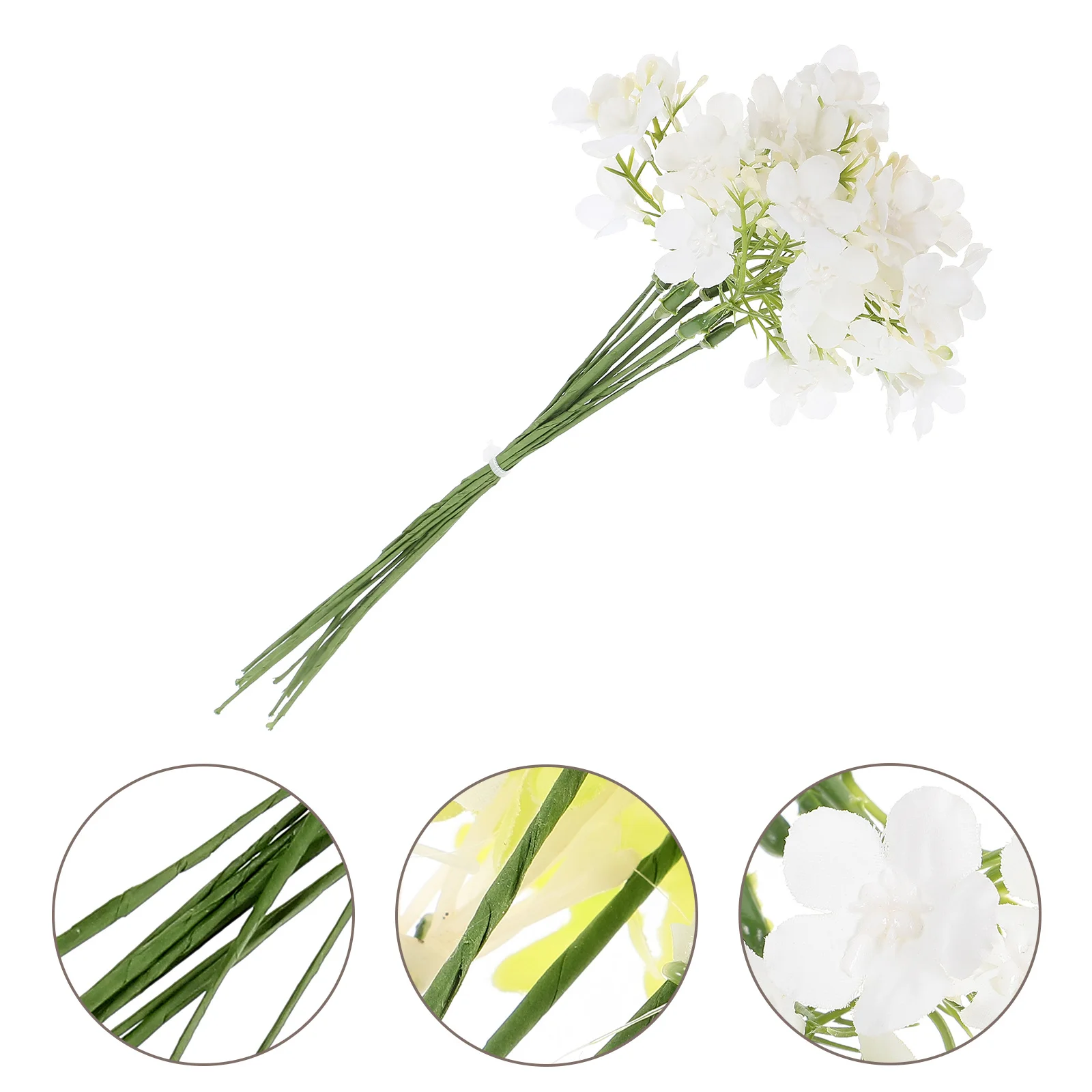 

10pcs Fake Plant Stems For Diy Home Decoration Artificial Greenery Spray Vase Fillers Wedding Centerpiece Faux Plant Picks