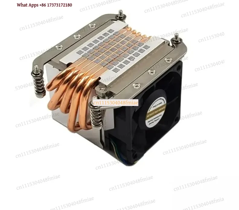 AM4 AM5 2U Server CPU Cooler 5 Heat Pipes Active Heatsink AM4-2UHP5