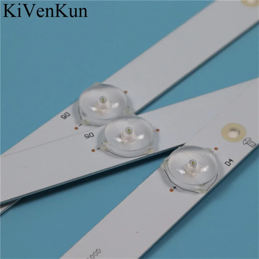 LG 32LJ590U 바 키트 TV LED 라인 Araay HD 렌즈 GJ-2K16 D2P5-315 D307-V2.2 LB32080 V0_00 눈금자 용 620mm LED 백라이트 스트립