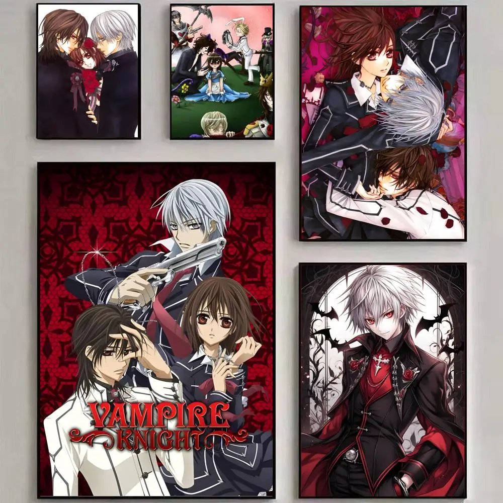 Vampire Knight Classic Vintage Poster Wall art print art suitable for living room bedroom bar parlor home decor gift