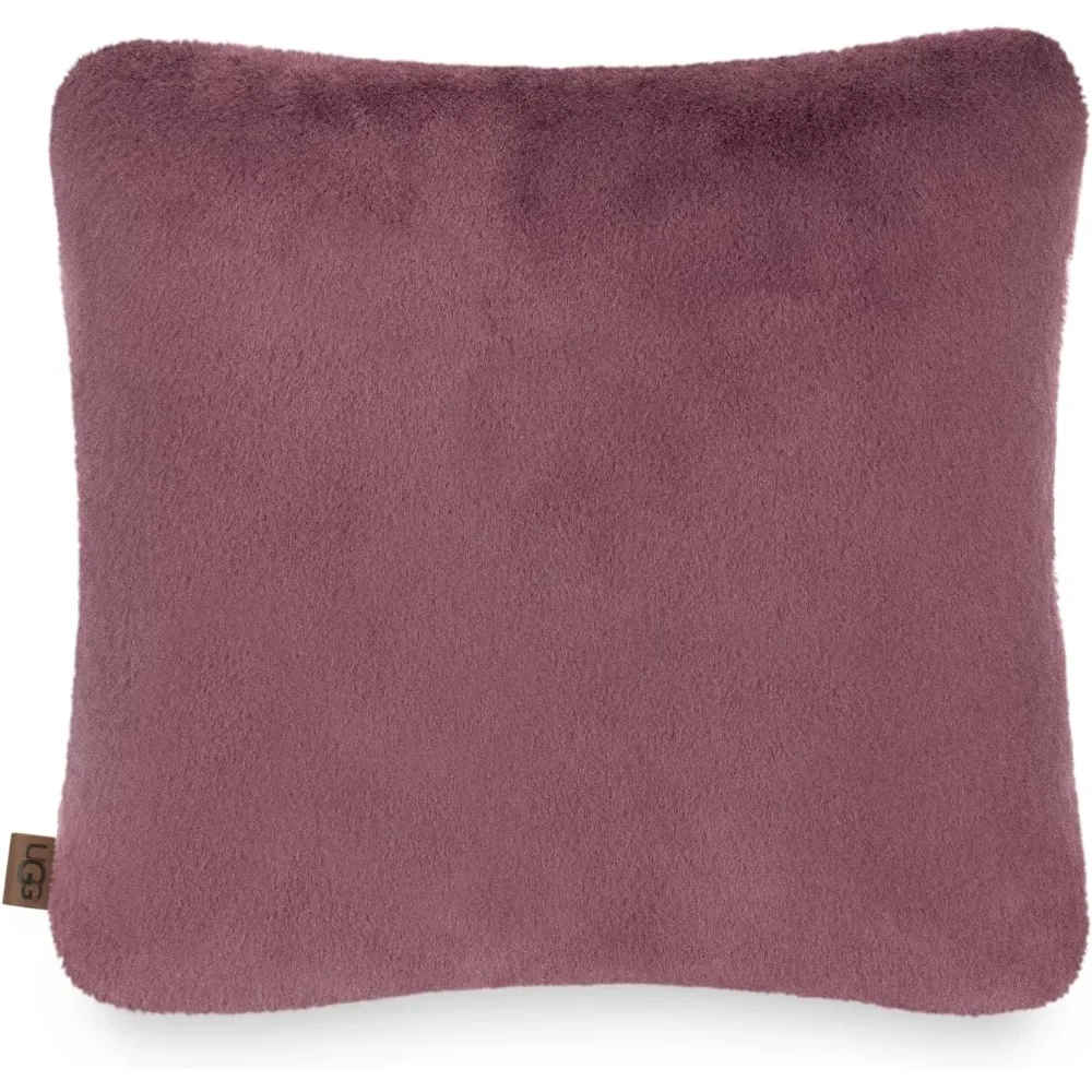 

Euphoria Throw Square Accent Luxury Hotel Style Soft Cozy Comfortable Decor Pillow, 20 x 20-inch, Dusty Rose