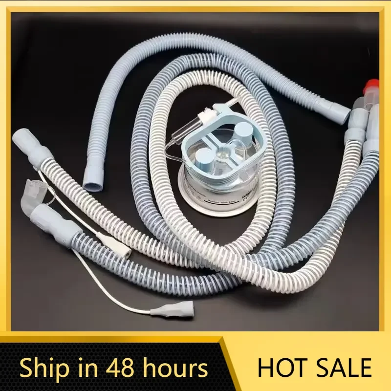 MP02607 Dra//ger Respirator Universal Heated Corrugated Spiral Tubing Circuit Double Tube