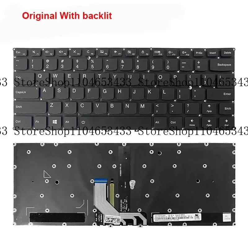 

. Новая оригинальная сменная клавиатура для ноутбука LENOVO YOGA 910-13IKB YOGA 5 Pro 910-13.