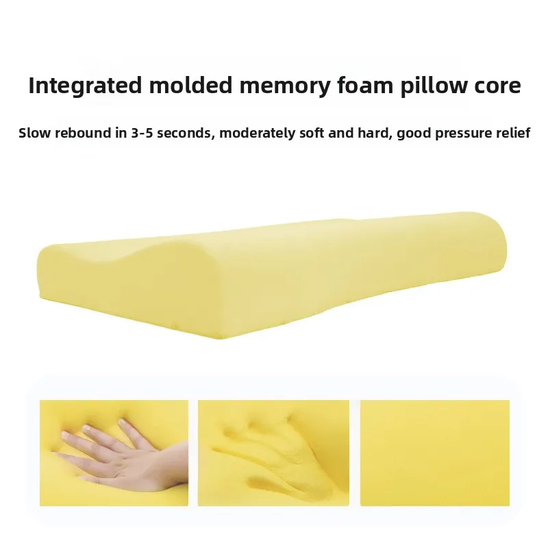 وسادة أطفال بعمر 1-3-6-9 سنوات وسادة قطنية ذات ذاكرة انتعاش بطيء وسادة أطفال عالمية للفصول الأربعة #3