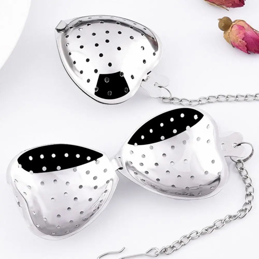 Bird Duck Teapot Shape Non-rust Tea Accessories with Base Herbal Spice Filter Tea Infuser Spice Strainer Coffee Filter