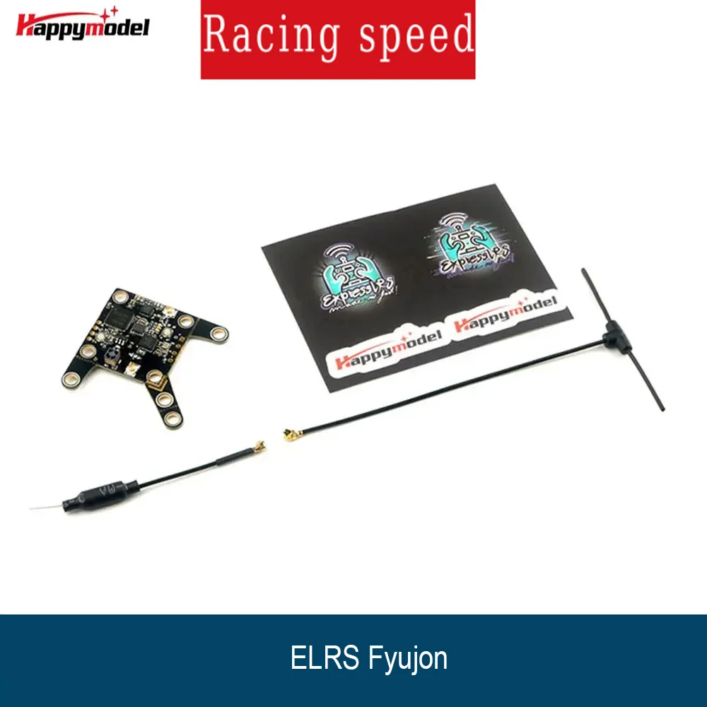 

HappyModel ELRS Fyujon 2in1 Module Built-in ELRS 2.4GHz Receiver and 5.8GHz 48CH Open VTX Image Transmission For RC FPV Drone