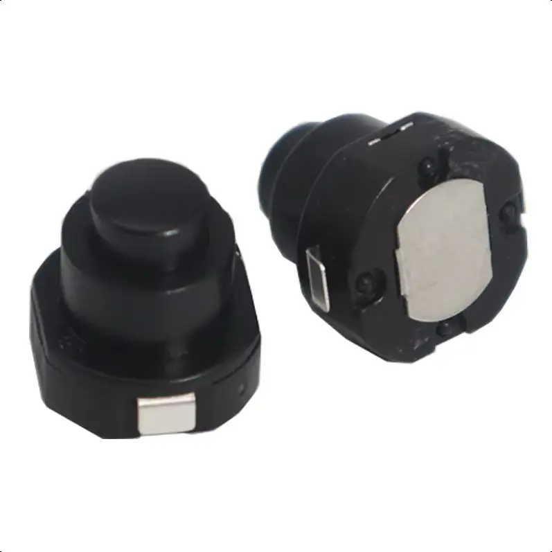【30-10PCS】KAN-10A Self-Locking Button Push Button Switch 1010X Small Circular Flashlight Switch Power Supply Button Switch