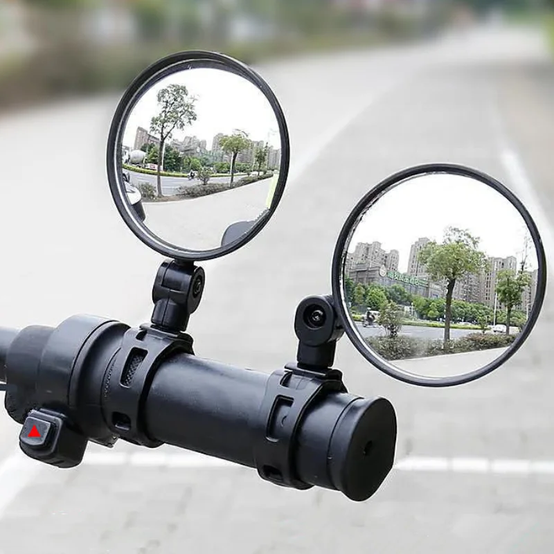 Espejo retrovisor ajustable para bicicleta y patinete, herramienta para manillar de bicicleta de montaña y carretera, accesorios para bicicleta