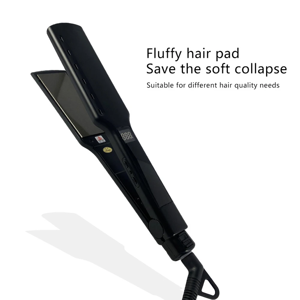 Professional Hair Straightener Vibrating Titanium Hair Flat Iron Keratin Treatment Salon Styling Tools Smooth Frizz 100V-240V