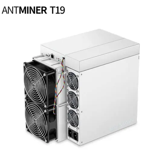 

MM New Bitmain Antminer T19Hydro 145TH/s BTC Asic Miner