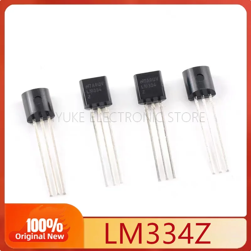 10PCS LM334Z TO-92 new original, three-terminal adjustable current source, steady current, Chip, current management IC