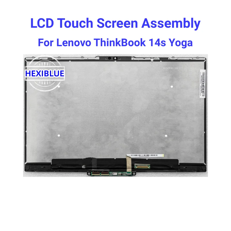 Lcd Touch Screen Digitizer Assembly para Lenovo Thinkbook 14s Yoga Itl 20we 5d10s39683 Substituição do Display Fhd 1920×1080 14.0