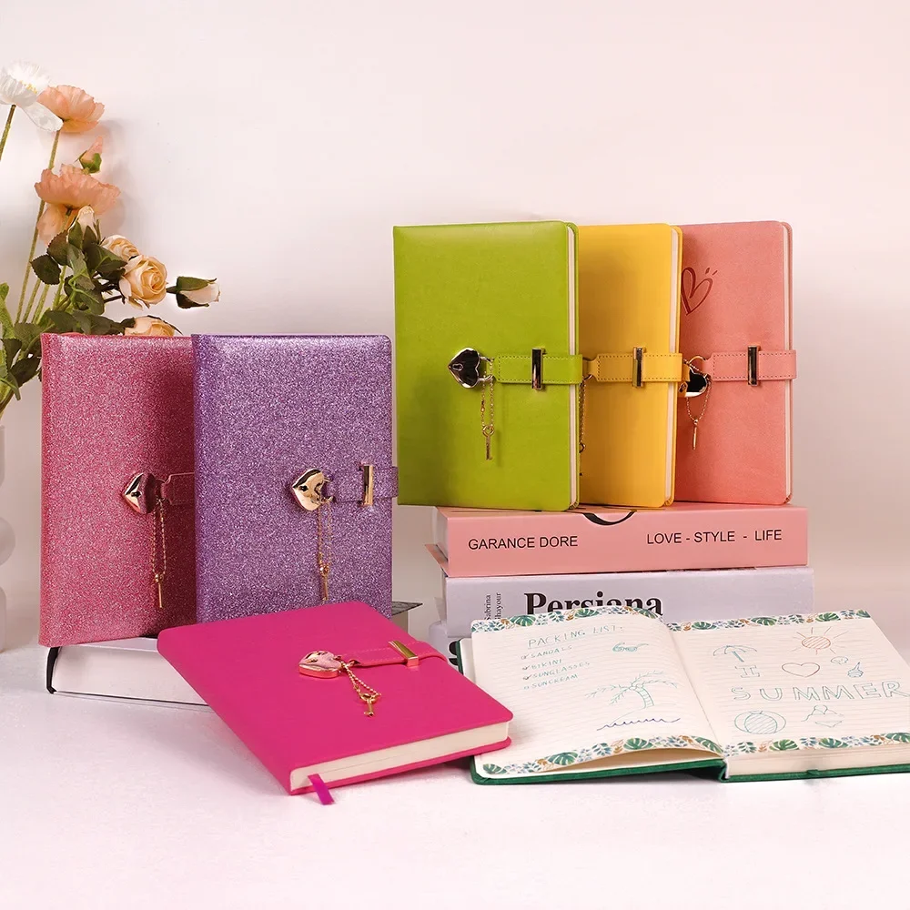 a5-cute-girl-heart-lock-blocco-note-lmitation-leather-pu-love-lock-password-lock-diario-notebook-manuale-per-studenti