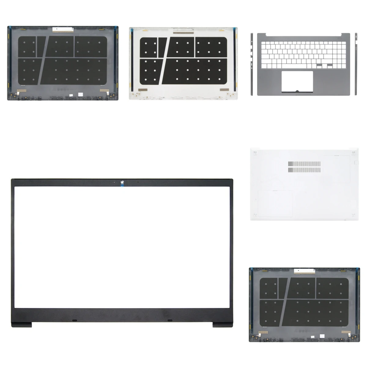 shell-np550xda-nt550xda-550xdz-551xcj-ノートパソコン：lcdスクリーンバックシールド、スクリーンフレーム、パームレスト、ボトムシールド、abcd、ヒンジ