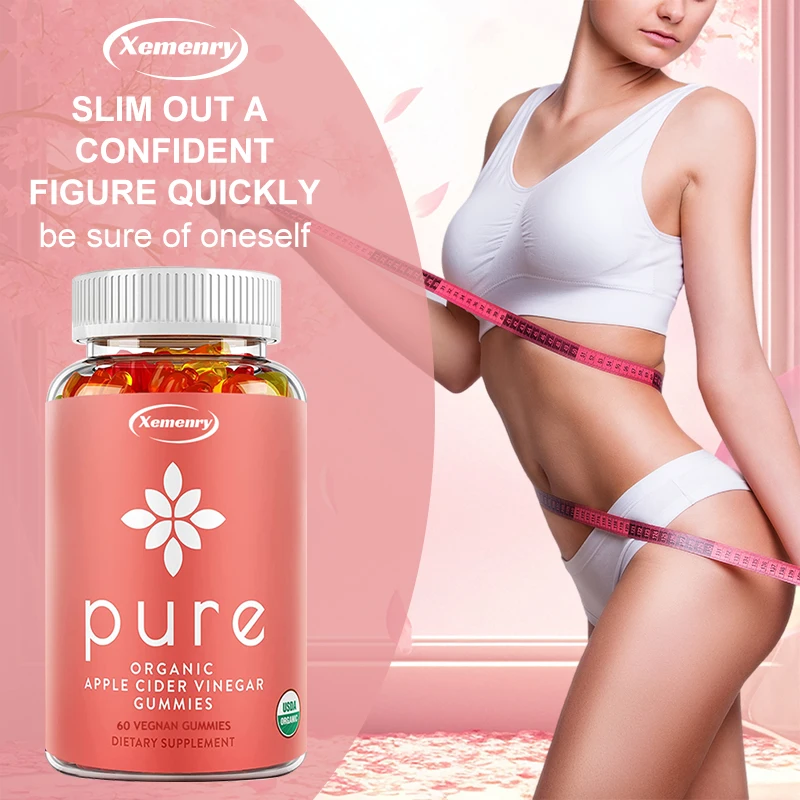 

Уксус из чистого яблочного сидения — управление весом, отбеливание кожи, повышение метаболизма, сжигание жира, подавление аппетита — 60 жевательных конфет