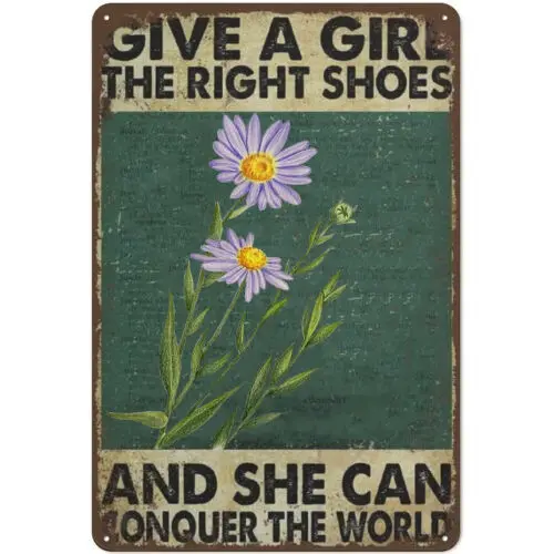 Vintage Metal Tin Sign Wall Decor Gifts for Mother' Day Father's Day 12x8 Retro sign