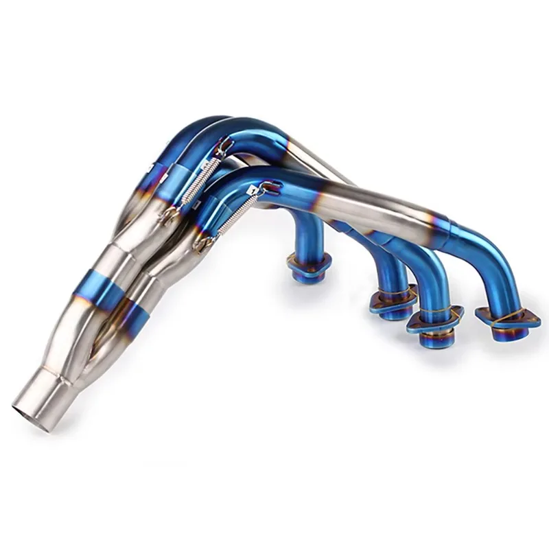 نظام عادم الدراجة النارية غير القابل للصدأ لـ Kawasaki Z900 2017 2018 2019 2020 سنة