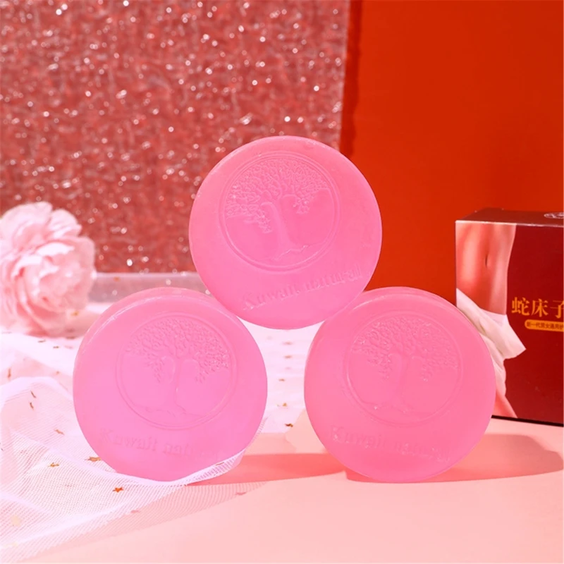 Sabun Pemutih Kulit Bagian Pribadi Sabun Kristal Bibir Vulva Merah Muda Seluruh Tubuh