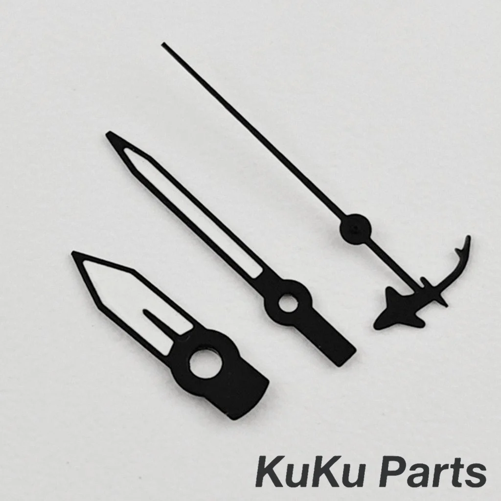 NH35 стрелки C3 зеленые супер светящиеся акулы секундные стрелки часы иглы для NH34 NH35 NH36 NH38 часы с механизмом указатели детали