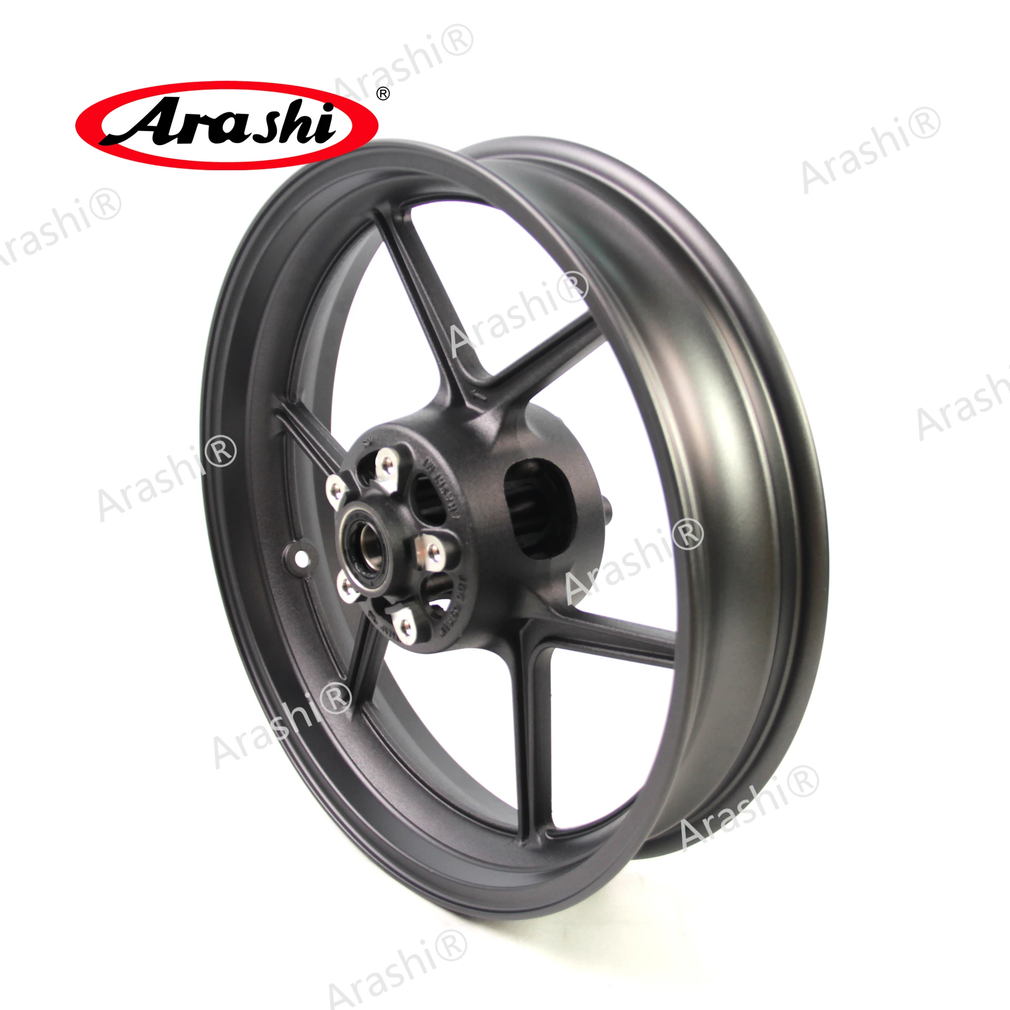 Arashi Front Wheel Rim For KAWASAKI ER6N ER6F 2006-2018 Tyre Hub ER 6N ER-6N ER-6F 650 2007 2009 2010 2011 2012 Motorcycle Rim