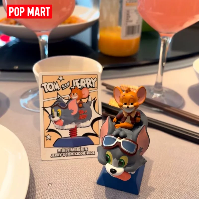 POPMART Tom y Jerry: Serie Tierra de la Traviesura - Caja Sorpresa con Figura de Acción Coleccionable, Adorno de Escritorio para Niños y Adultos, Regalo de Cumpleaños