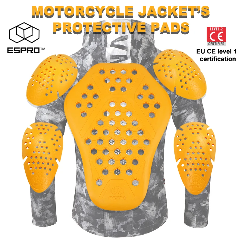 

VEMAR Защитные накладки для мотоциклетной куртки Сертификация CE Вставки для куртки для мотокросса Прокладки для защиты от падения Встроенные накладки для мотоциклетной куртки