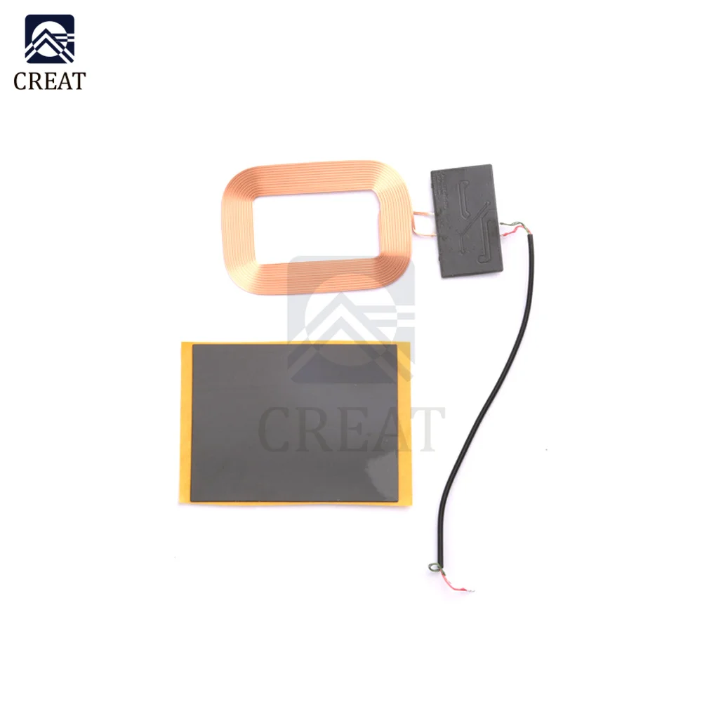 Upgraded mini Standard wireless charger receiver module small PCBA coil board universal wireless charging module