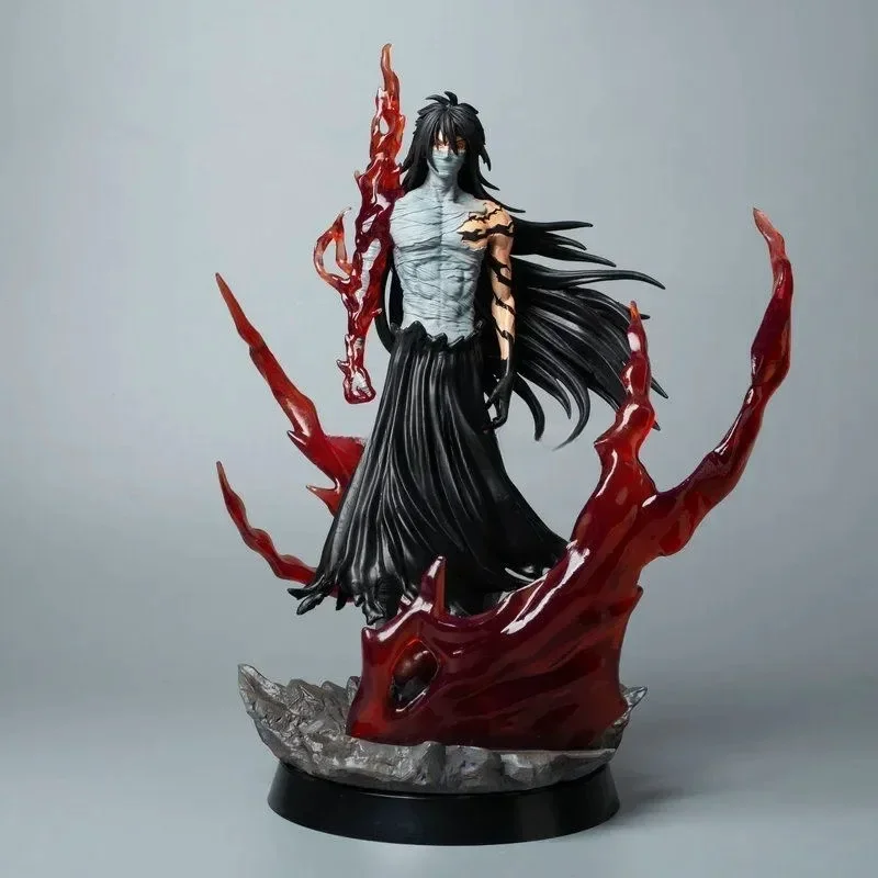 Hot Anime Figurebleach Ichigo Kurosaki Getsuga Tenshou Model Dolls Figurine Action Figures Collect Decor Adult Kid Gift ModelToy