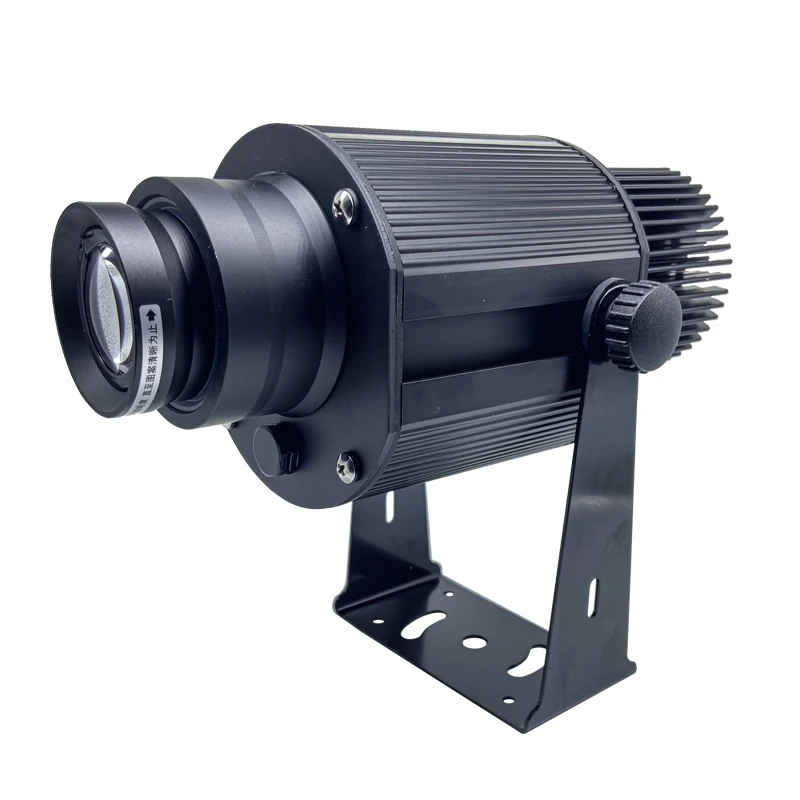 80W LED Logo Projector Custom Image Rotate Floor And Wall Advertising Lights Waterproof IP67 Rated