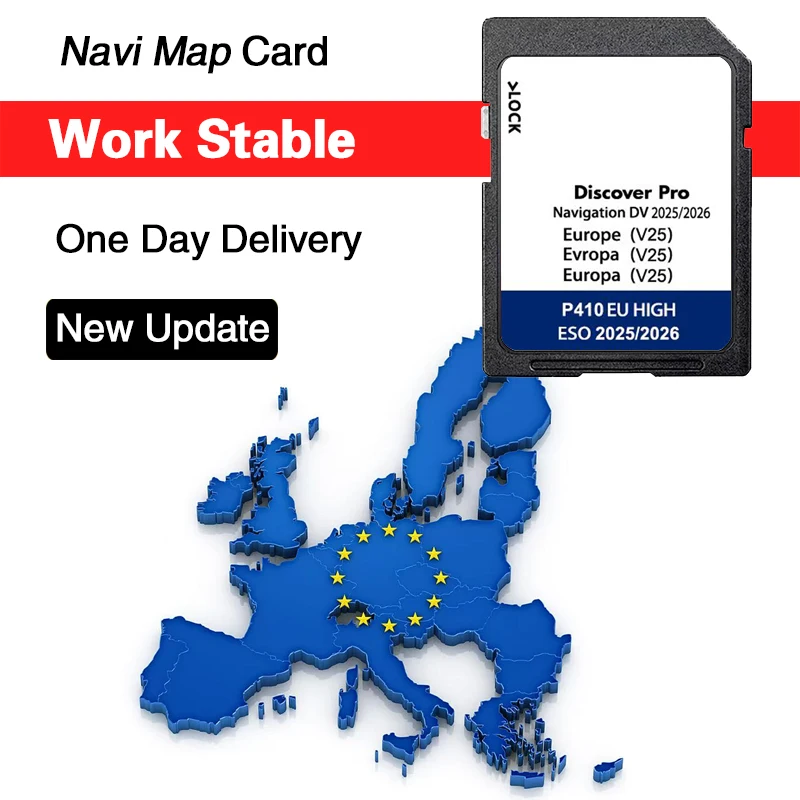المملكة المتحدة GB أوروبا السبت Nav لشركة فولكس فاجن جولف باسات توران بطاقة SD 2025-2026 الوسائط ديسكفور برو الملاحة DV V25 بطاقة الذاكرة GPS 64 جيجابايت #1