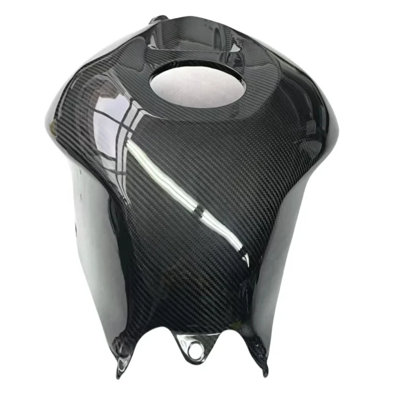 

Hot selling Fiber Motorcycle Parts Glossy Carbon Tank Cover