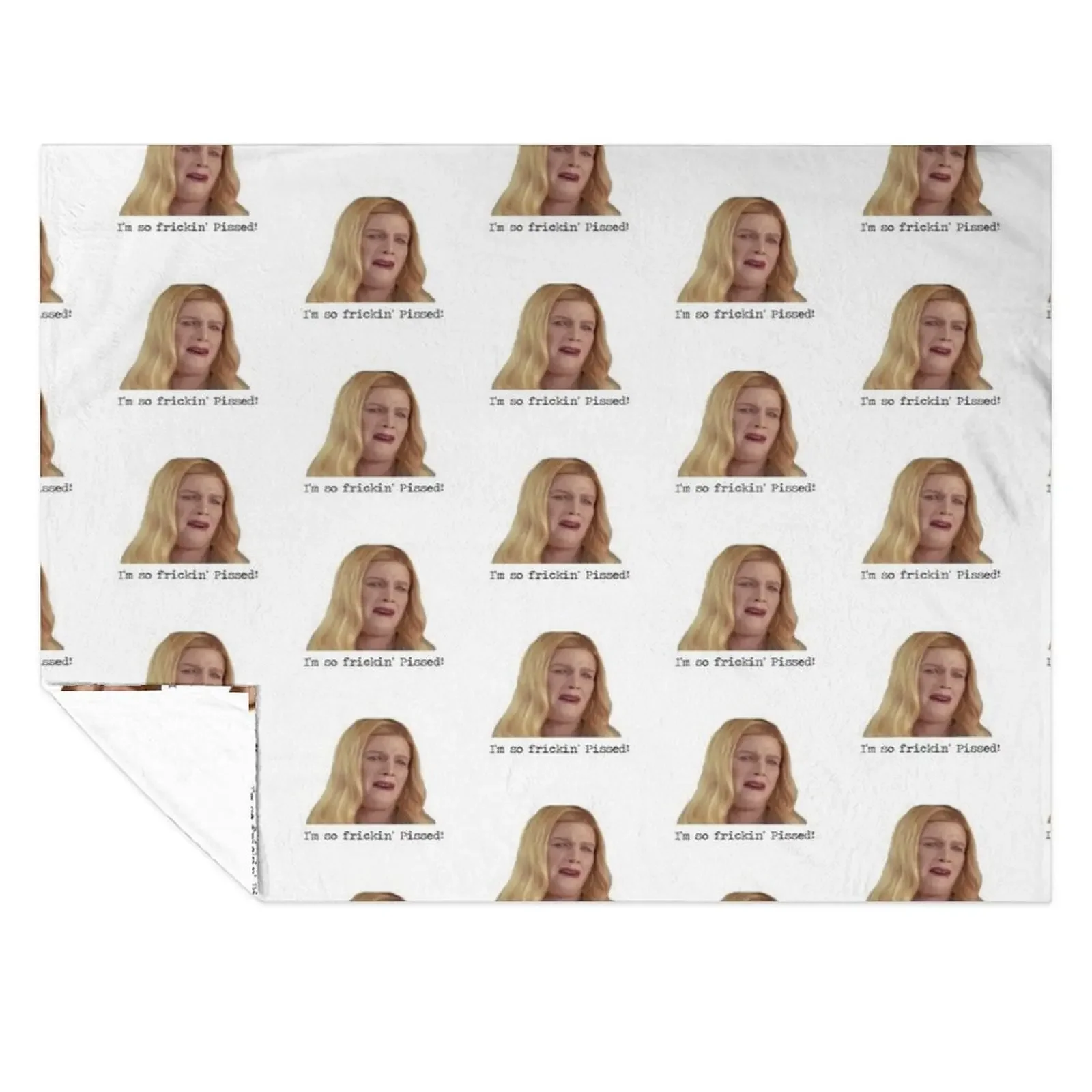 

White chicks quote. Throw Blanket Retros Custom wednesday Large Blankets