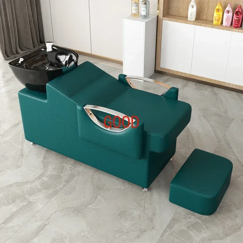 

Massage Hair Washing Bed Stylist Comfort Head Spa Shampoo Chair Portable Luxury Lettino Massaggio Equipment MQ50XF