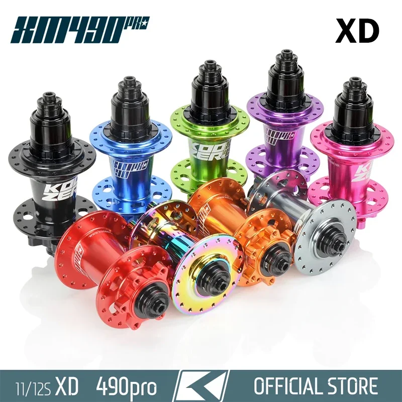 

Koozer XM490pro XD MTB Bicycle Hub 5x100 5x135 15x100 12x142mm QR THRU 28H 32H 36 Holes XG Eagle 11s 12s Bike Parts CRMO Axle