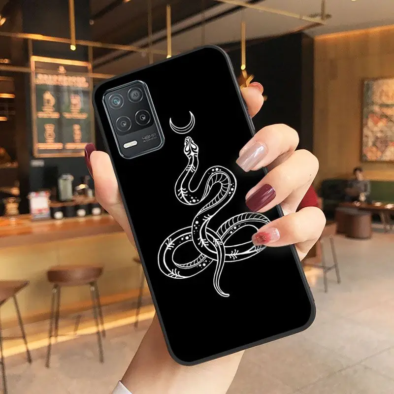 funda The Snake and Fern shell Phone cover For oppo Realme C25Y C55 C25S S21Y C11 6i 9i 7pro 8pro 9pro 11pro plus 10 Case coque