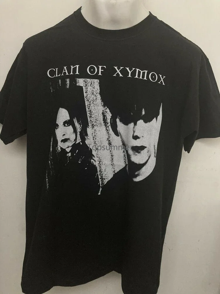 Футболка с надписью Clan Of Xymox, размер Xl, камень Розетта, сестры милосердии Северной Германии