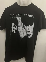 Camiseta Clan of Xymox, Rosetta Stone Xmal, Sisters of Mercy, Tamanho XL