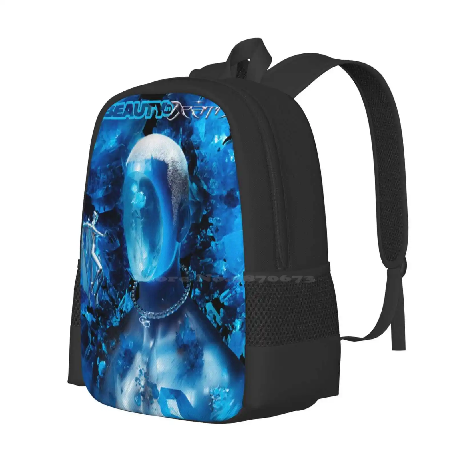 Beauty In Death ( Deluxe Edition )-Album By Chase Atlantic Pattern Design Bag Student's Backpack Chase Atlantic Band Mitchel