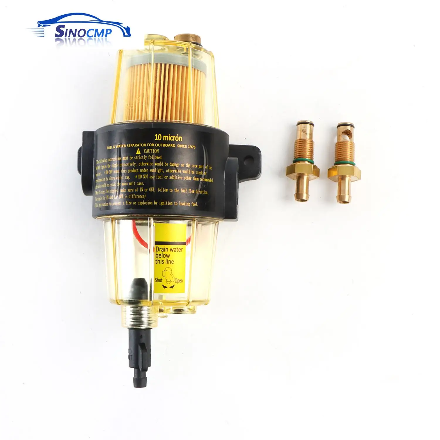 

1 комплект масловодоотделителя в сборе UF-10K для подвесного двигателя Yamaha Suzuki Dongfang Mercury, запасные части для автомобиля, аксессуары