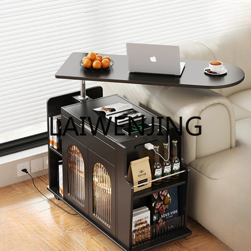 

Sofa Side Several Light Luxury Lifting Home Tea Table Black Small Apartment Living Room Small Table