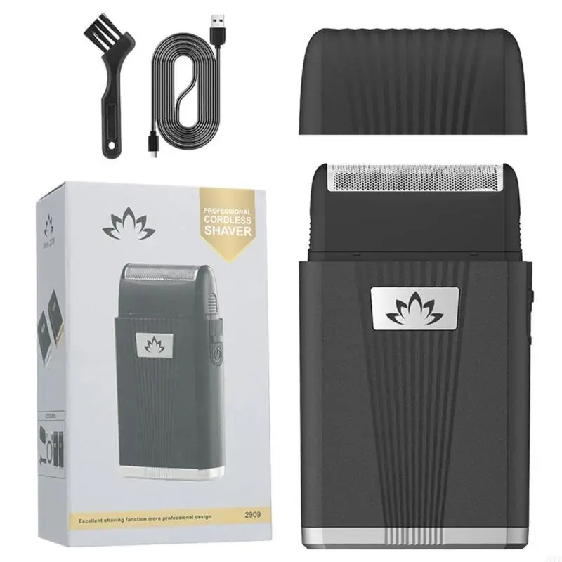 J6PE Men recíproco barbeador barbeador elétrico impermeável barbeador sem fio sem fio