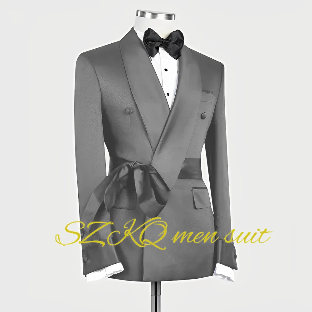 Smoking da sposa formale da uomo giacca singola giacca da festa Fashion Design elegante abito da uomo XS-5XL